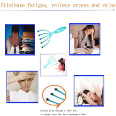 2pcs Protable Hand Held SPA Head Scalp Massager