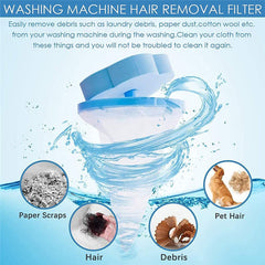 Reusable Pet Fur Remover Hair Filter Cleaning Mesh Bag