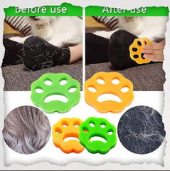 2PCs Reusable Pet Hair Remover Lint Catcher for Laundry