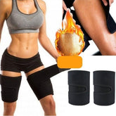 Sauna Sweat Thigh Trimmer Wraps Leg Trainers Slimmer