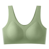 Seamless Wireless Comfort One Piece Bras Leisure V Neck Bralette Underwear Top