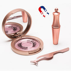 Set of Magnetic Eyeliner, Eyelash and Tweezers