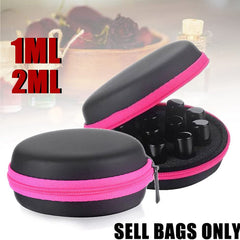 12 Bottles EVA Essential Hard Shell Essential Oil Carrying Case Storage Bag