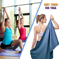 Ultra-Soft Quick-Drying Microfiber Towel Lightweight for Gym Swimming Yoga