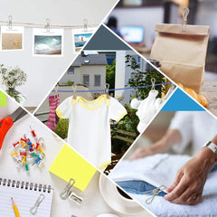 20pcs Stainless Steel Clothes Pegs Metal Clothes Pins