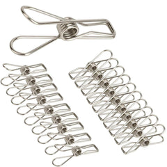 20pcs Stainless Steel Clothes Pegs Metal Clothes Pins