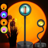 Sun Sunset Rainbow Projector Atmosphere Lamp LED Night Lights