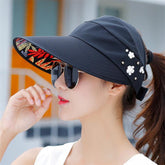 Women Wide Brim Sun Hat UV Protection Caps