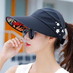Women Wide Brim Sun Hat UV Protection Caps