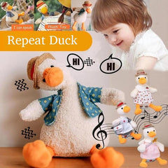 Talking Duck Electric Plush Stuffed Sound Recording Toy