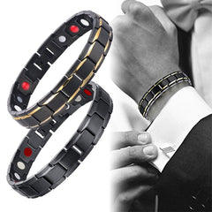 Titanium Magnetic Therapy Health Bracelet Pain Relief for Arthritis and Carpal Tunnel