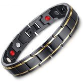 Titanium Magnetic Therapy Health Bracelet Pain Relief for Arthritis and Carpal Tunnel