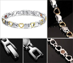 Titanium Magnetic Therapy Health Link Bracelet