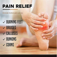 2 Pairs Fabric Forefoot Pads High Heels Invisible Socks Toe Socks Pad