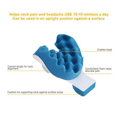 Travel Neck Massage Sleep Pillow Theraputic Support