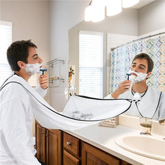 Waterproof Beard Shave Apron Shaving Trimming Grooming Cape