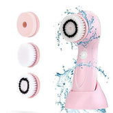 USB Rechargeable Electric Rotating Facial Cleansing Brush Massager