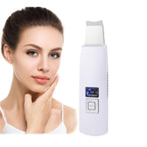 Ultrasonic Ionic Skin Scrubber with LCD Display