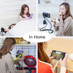 360° Rotatable Universal Neck Hanging Hand-Free Phone Holder