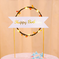 Happy Birthdays LED Cake Topper Cake Toppers Cake Decorating Toppers