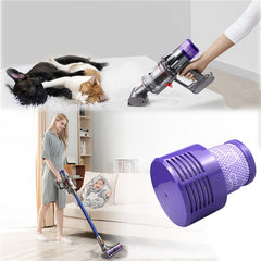 Vacuum Cleaner Accessories Filter Unit Washable for Dyson V10 SV12