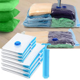 2pcs Compression Vacuum Storage Space Saver Bags with Free Hand Pump