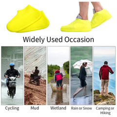 Waterproof Shoe Cover, Reusable Non-Slip Rubber Overshoes Protectors