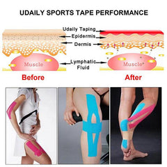 Waterproof Physio Kinesiology Tape Muscle Support Pain Relief