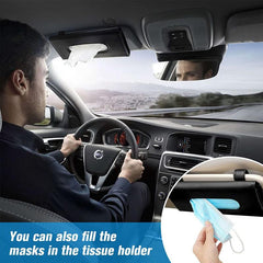 Winceed Car Tissue Holder Dispenser Storage Box