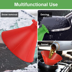 Magic Window Windshield Car Ice Snow Remover Deicer Cone Tool