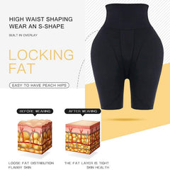 Women High Waist Hip Padding Enhancer Butt Lifter Shapewear Panties