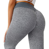 Honeycomb Scrunth Leggings Butt Lifting Yoga Tights for Women Gymwear