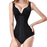 Women 6-Row Hooks Waist Trainer Vest Unverbust Corset Body Shaper