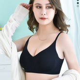 Women's Seamless Wireless Bras Comfort Sleep Leisure V Neck Bralette