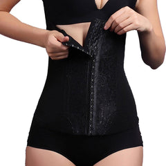 Women's Underbust Latex Sports Waist Trainer Corsets Hourglass Body Shaper