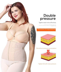 Women's Waist Trainer Corset for Weight Loss Plus Size Shaper 6 Row Hooks