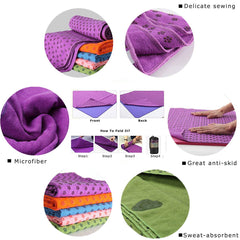 Yoga Super Absorbent Yoga Mat Towel