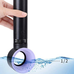 Zero 9 USB Rechargeable Handheld Bladeless Cooling Fan