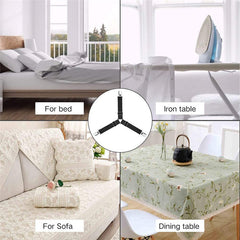 4pcs Bed Sheets Holder Straps Mattress Corner Gripper Clips