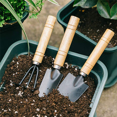 Mini Garden 3 Piece Tool Set Suit Small Shovel/Rake/Spade