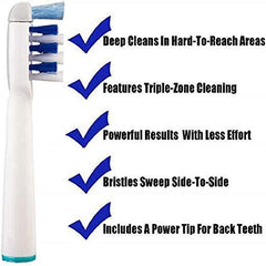 Compatible Replacement Toothbrush Heads Refill for Oral-B Electric Deep Sweep