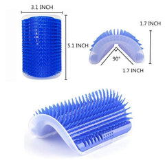 2pcs Pet Cat Self Groomer Hair Removal Brush Comb