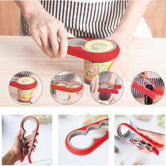 Multifunctional Can Opener Gripper Bottle Jar Lids Openers