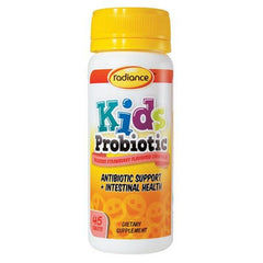 Radiance Kids Probiotic Strawberry 45 Chewable Tablets