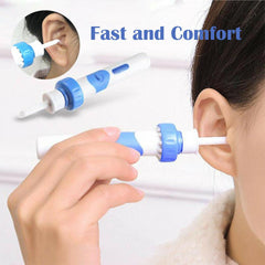 Electric Earwax Automatic Ear Cleaner Vacuum Remover with LED