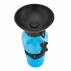 500ML Pet/Dog/Cat Water Bottle Cup Drinking Feeder Dispenser Travel Portable Bowl