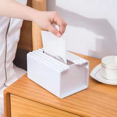 Creative Adhesive Bathroom Wall Mounted Tissue Dispenser Holder Box
