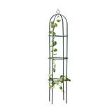 1.8M Garden Obelisk Climbing Plants Support Metal Arch