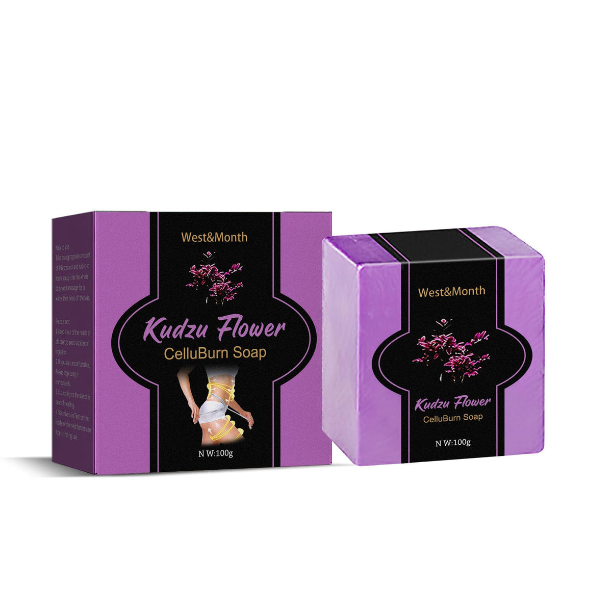 100g Kudzu Flower Soap Anti Cellulite Firming Soap