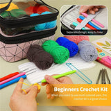 105-Piece Crochet Kit Starter Set